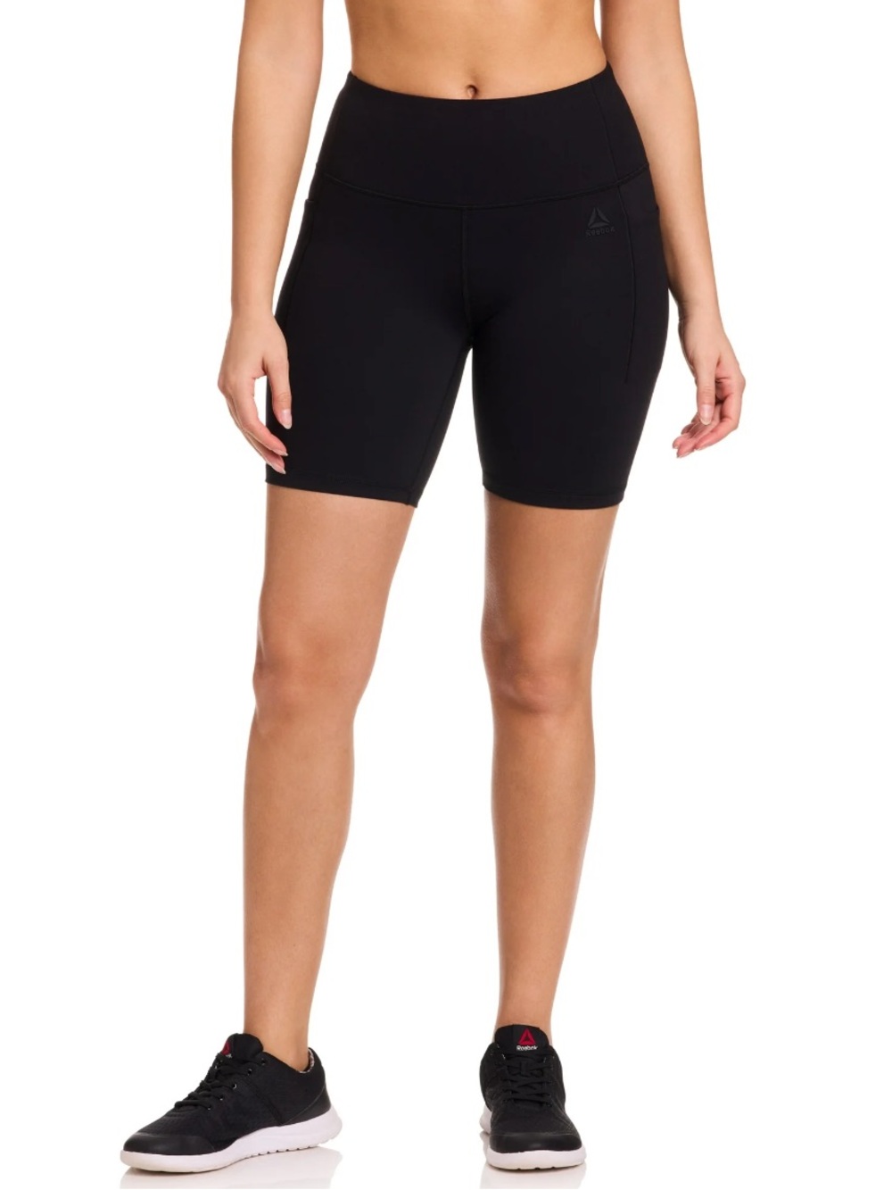 Reebok Women's High wasted Biker Shorts -Black XS new with tag
